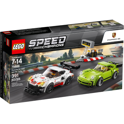 LEGO Speed champions Porsche 911 RSR et 911 Turbo 3.0 2018